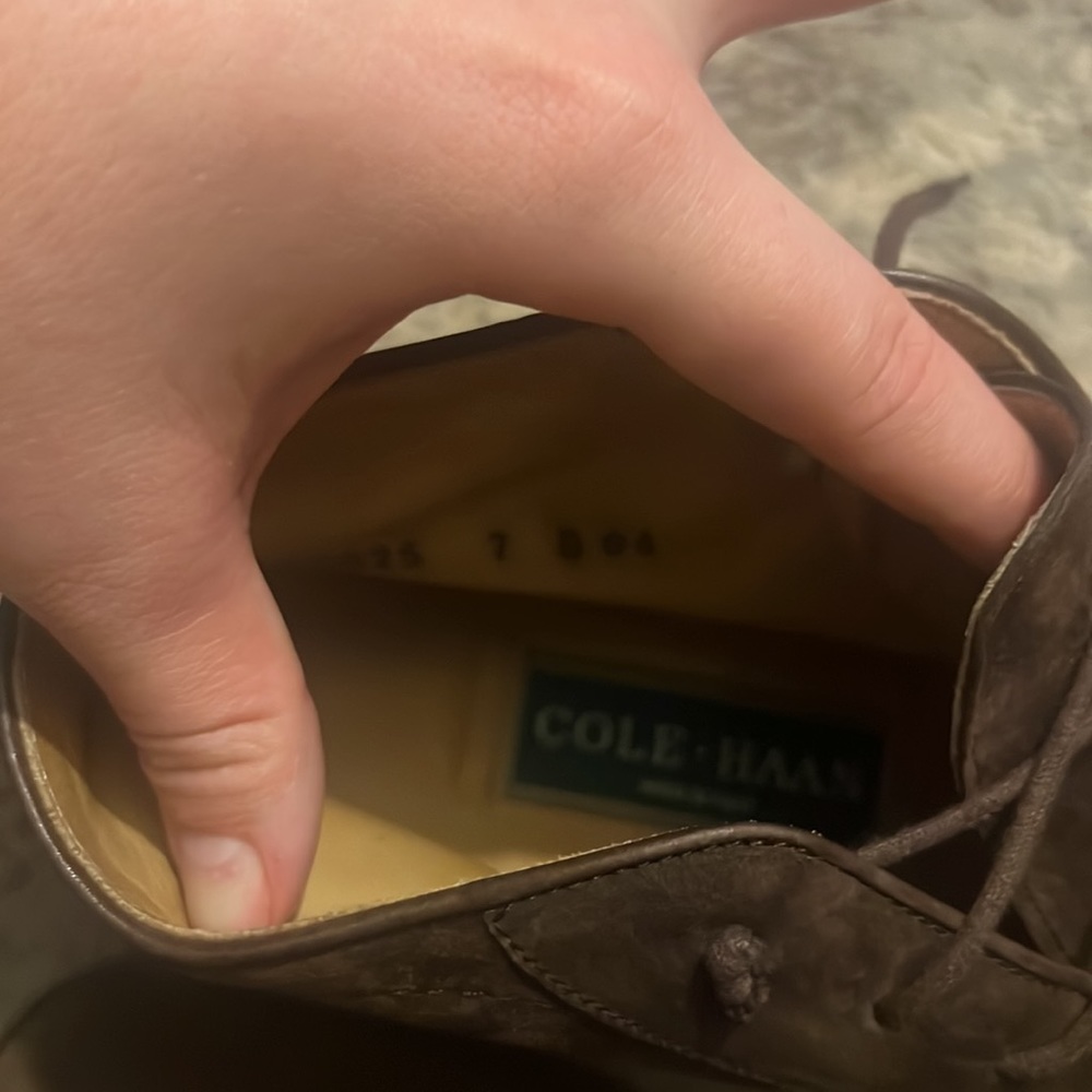 Cole Haan men’s suede chukka boot - Picture 4 of 4